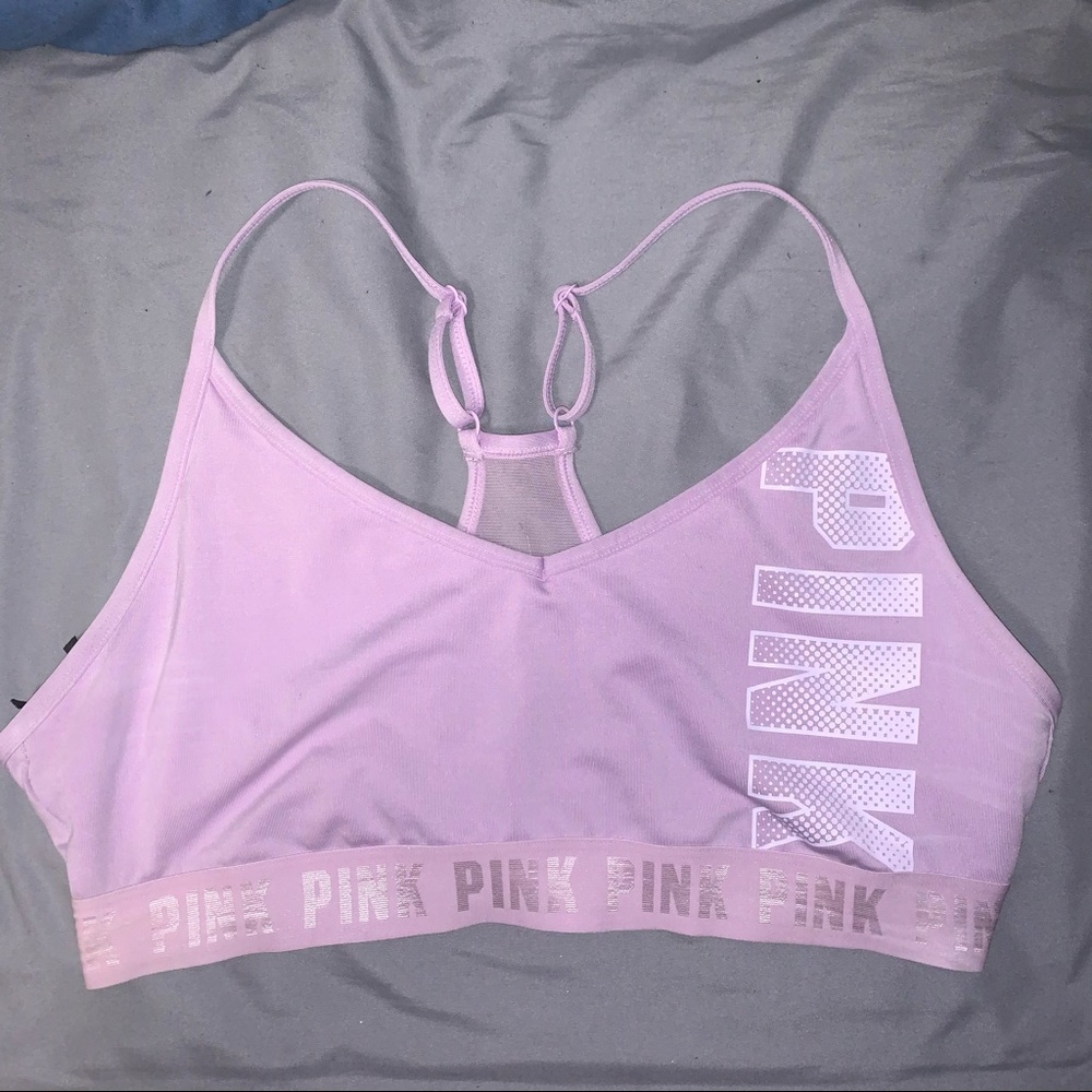 Magenta Victoria’s Secret PINK Active sports bra